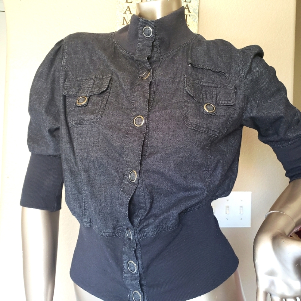 HIGHWAY JEANS XL Crop Jacket